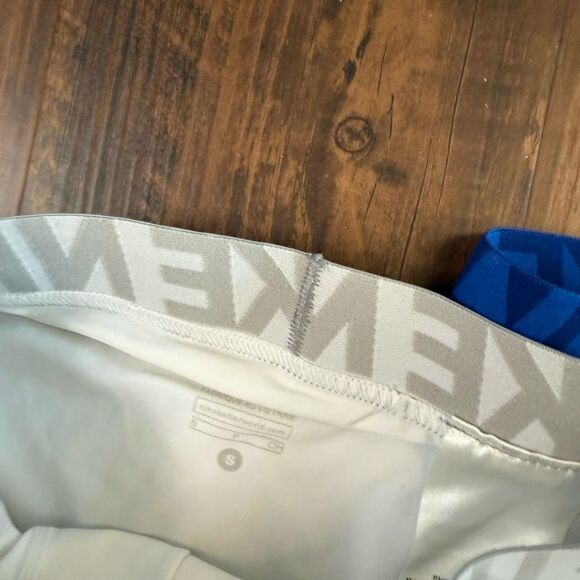 2 pairs Boys compression shorts, blue and white, youth small - Picture 5 of 5